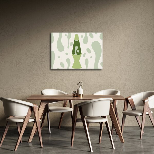 Obraz - Hipisi, lampa lawowa (70x50 cm)