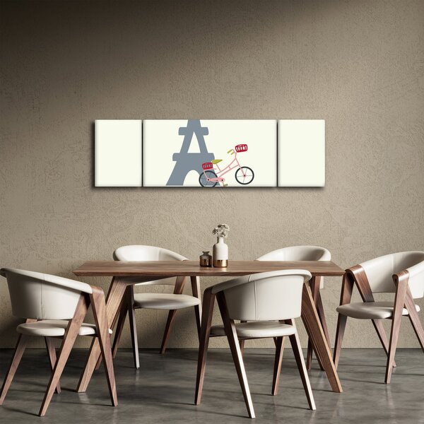 Obraz - Miasta Europy N⁰1 (170x50 cm)