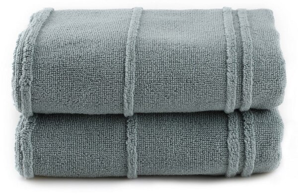 Zielone ręczniki frotte zestaw 2 szt. 50x90 cm Arden – Foutastic