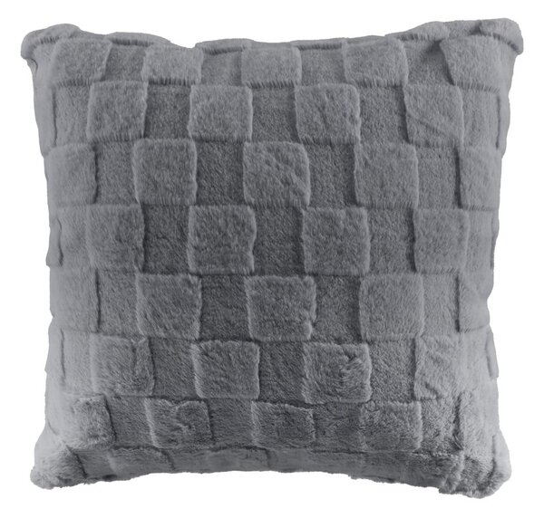 Poduszka dekoracyjna z mikropluszu 45x45 cm Rava – Tiseco Home Studio