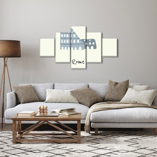 Obraz - Miasta Europy N⁰2 (125x70 cm)