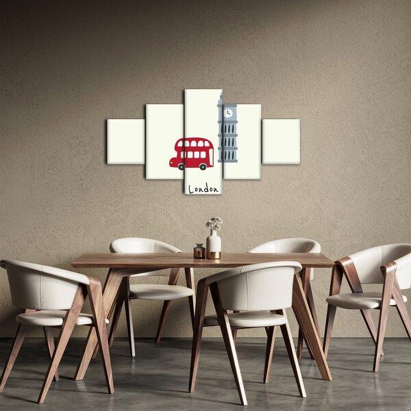 Obraz - Miasta Europy N⁰3 (125x70 cm)