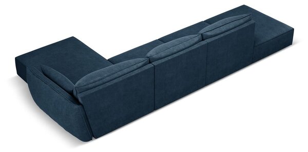 Ciemnoniebieski narożnik (prawostronny) Vanda – Mazzini Sofas