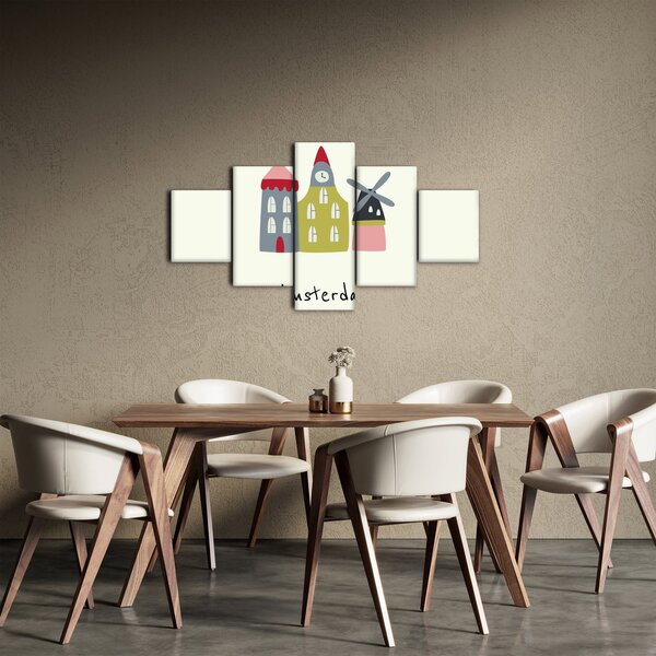 Obraz - Miasta Europy N⁰4 (125x70 cm)