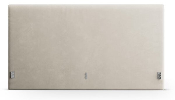 Beżowy tapicerowany zagłówek 150,5x100 cm Remo – Micadoni