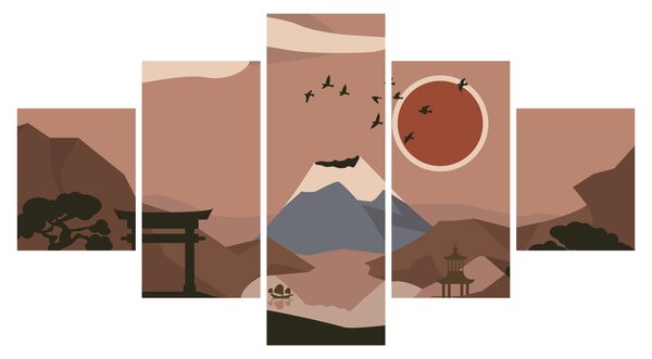 Obraz - Japonia N⁰1 (125x70 cm)
