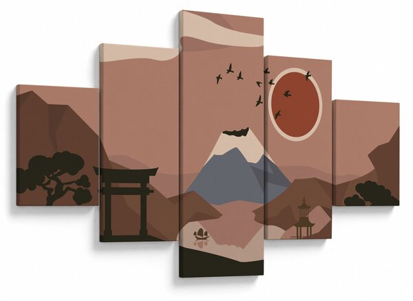 Obraz - Japonia N⁰1 (125x70 cm)
