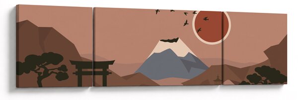 Obraz - Japonia N⁰1 (170x50 cm)