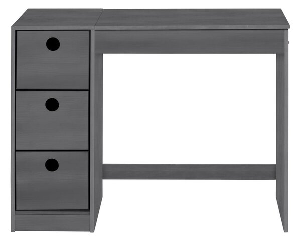 Biurko z litego drewna sosnowego 50x100 cm Alpi – Støraa