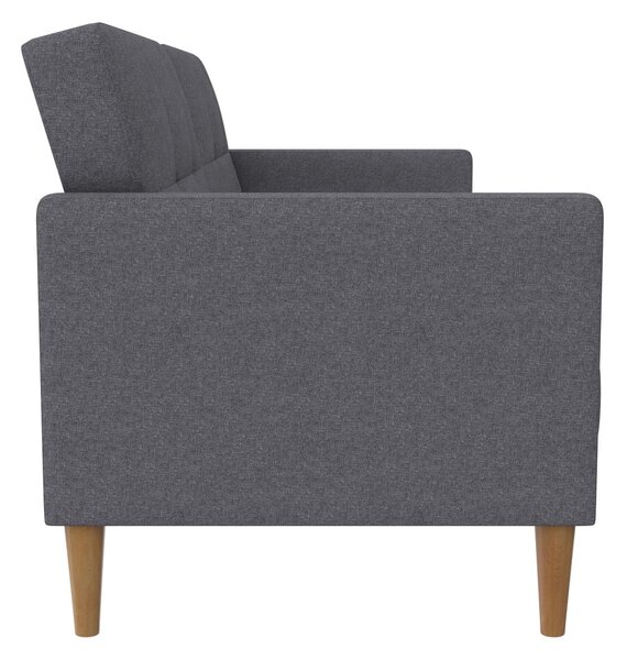 Szara rozkładana sofa 82 cm Lilly – Støraa