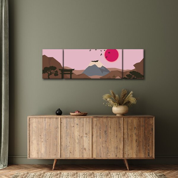 Obraz - Japonia N⁰2 (170x50 cm)