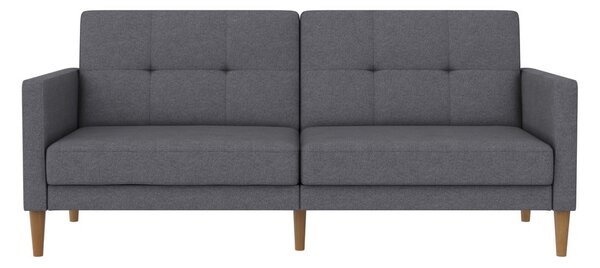 Szara rozkładana sofa 82 cm Lilly – Støraa