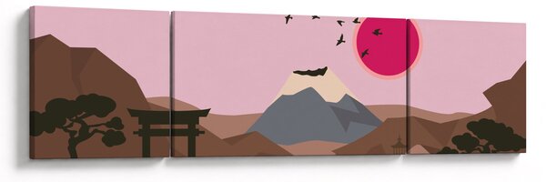 Obraz - Japonia N⁰2 (170x50 cm)