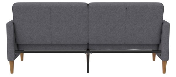 Szara rozkładana sofa 82 cm Lilly – Støraa