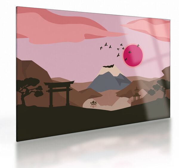Obraz na szkle - Japonia N⁰2 (70x50 cm)