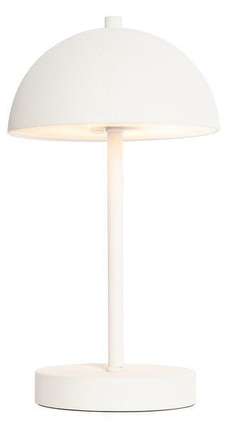 Zewnętrzna lampa stołowa biała ładowalna z diodą LED z 3-stopniową regulacją ściemniania - Keira