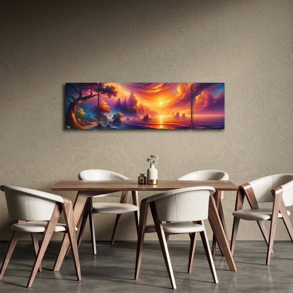 Obraz - Magiczny świat (170x50 cm)