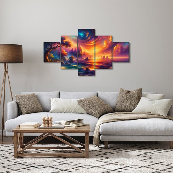 Obraz - Magiczny świat (125x70 cm)