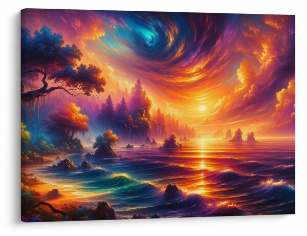 Obraz - Magiczny świat (70x50 cm)