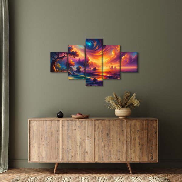 Obraz - Magiczny świat (125x70 cm)