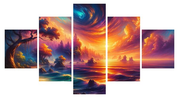 Obraz - Magiczny świat (125x70 cm)