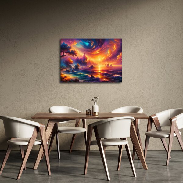 Obraz - Magiczny świat (70x50 cm)