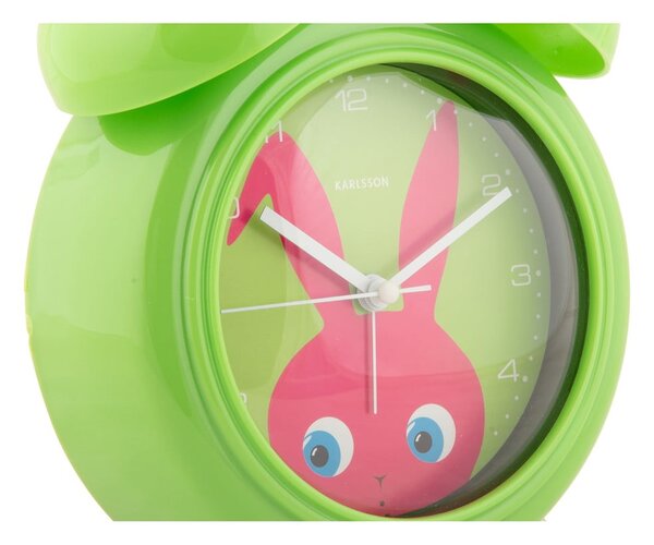 Budzik dla dzieci ø 15 cm Peekaboo Bunny – Karlsson