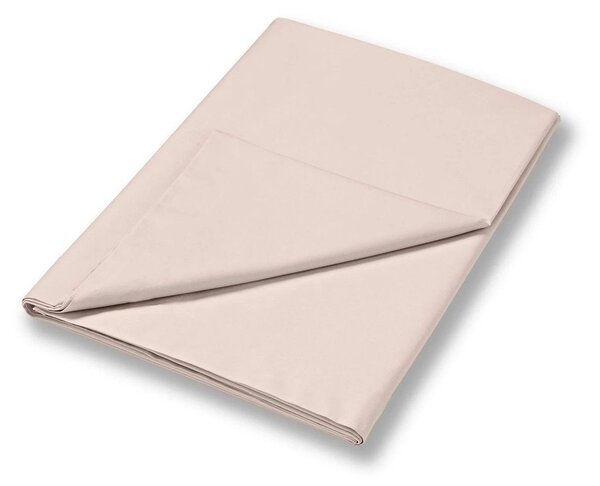 Beżowe prześcieradło z satyny bawełnianej 275x275 cm Cotton Sateen – Bianca