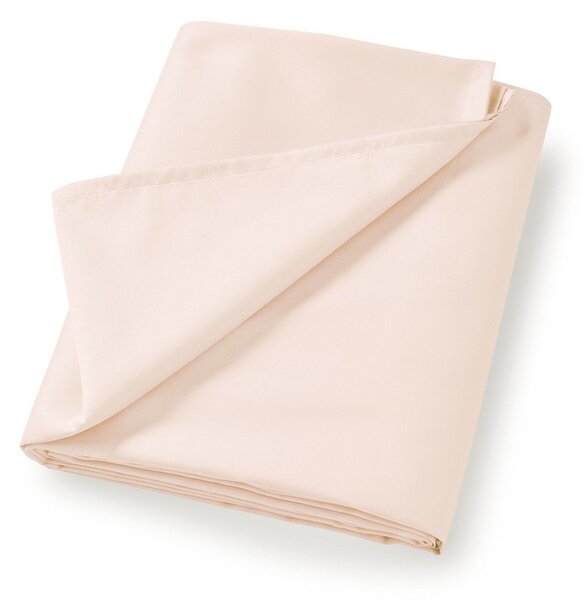 Beżowe prześcieradło z satyny bawełnianej 275x275 cm Cotton Sateen – Bianca