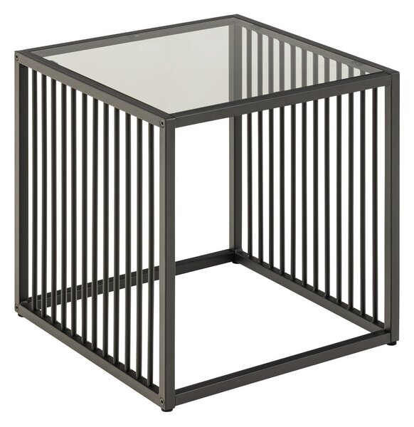 Stolik ze szklanym blatem 40x40 cm Strington – Actona