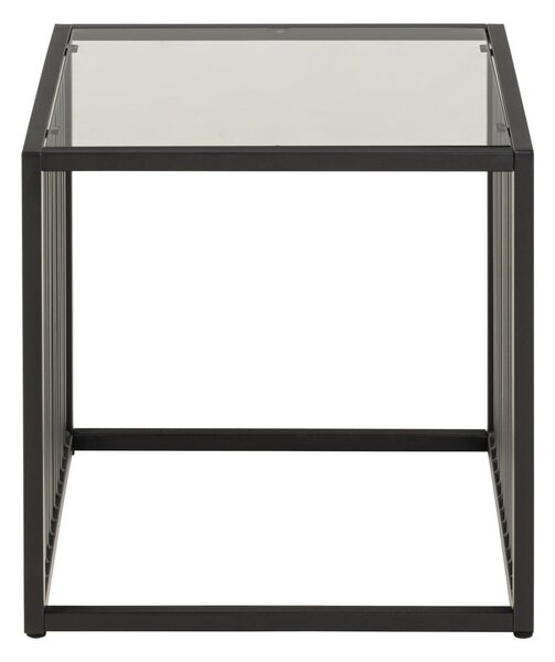 Stolik ze szklanym blatem 40x40 cm Strington – Actona
