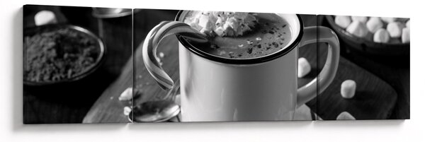 Obraz - Świąteczna gorąca czekolada (170x50 cm)