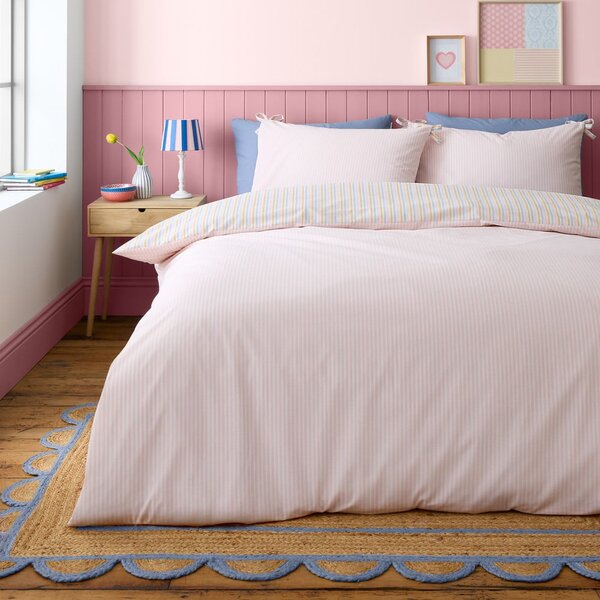 Pościel dwuosobowa 200x200 cm Brighton Stripe – Catherine Lansfield