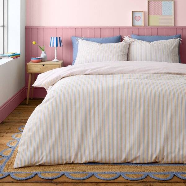 Pościel dwuosobowa 200x200 cm Brighton Stripe – Catherine Lansfield