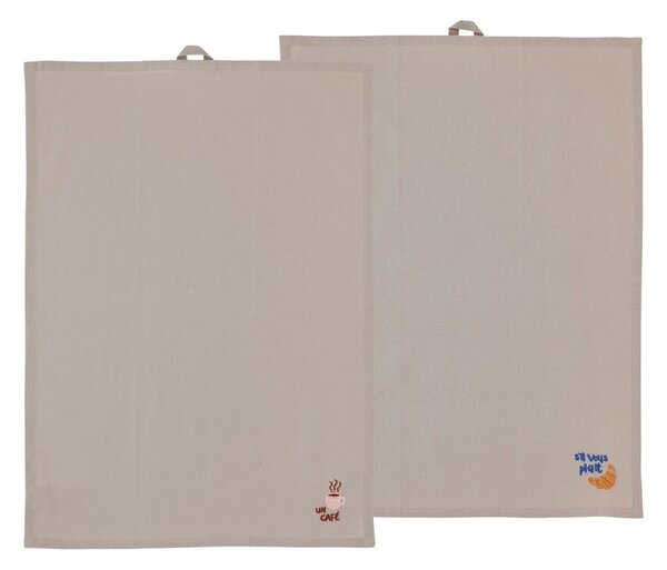 Bawełniane ścierki zestaw 2 szt. 50x70 cm Bistro – Södahl
