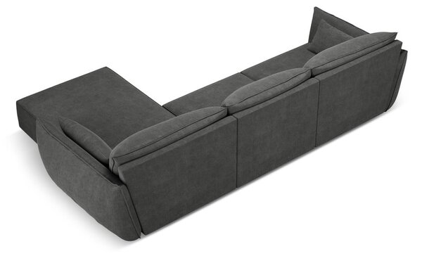 Szary narożnik (prawostronny) Vanda – Mazzini Sofas