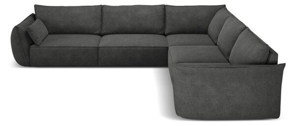 Szary narożnik (róg zmienny) Vanda – Mazzini Sofas