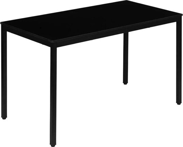 ModernHome NORD-BC Stó jadalniany, biurko, 120 x 60 cm, czarny