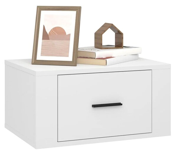 Komplet białych wiszących szafek nocnych P6-M63