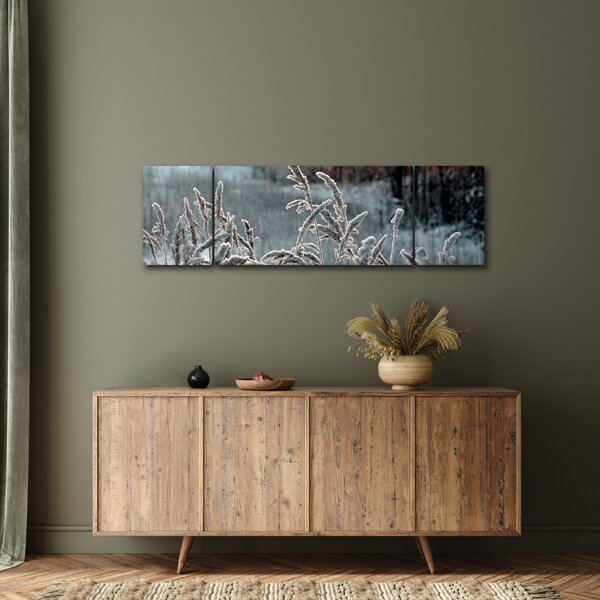 Obraz - Frozen Meadow (170x50 cm)