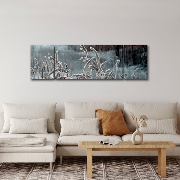 Obraz - Frozen Meadow (170x50 cm)