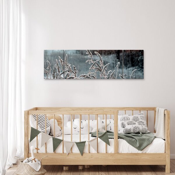 Obraz - Frozen Meadow (170x50 cm)
