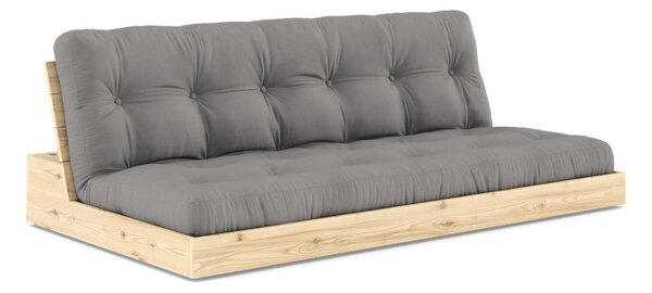 Szara rozkładana sofa 196 cm Base – Karup Design