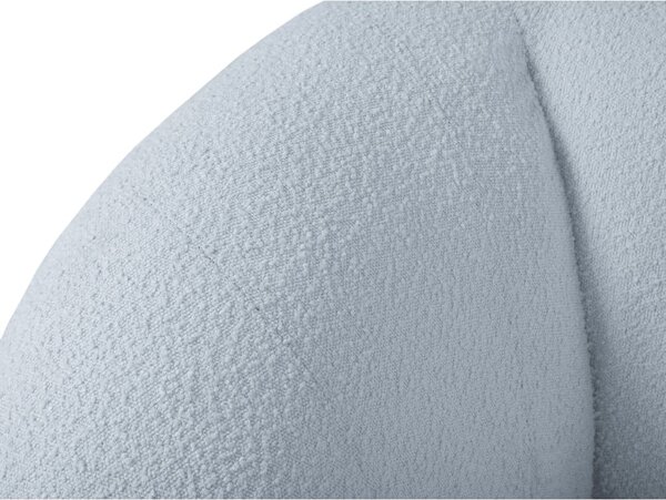 Jasnoniebieska sofa z materiału bouclé 230 cm Essen – Cosmopolitan Design