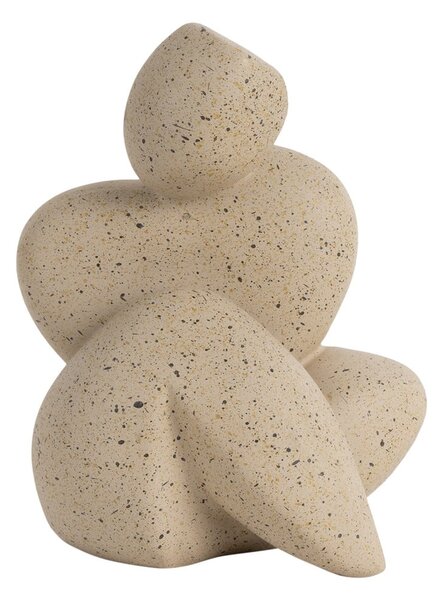 Figurka z żywicy polimerowej (wysokość 14 cm) Abstracto – PT LIVING