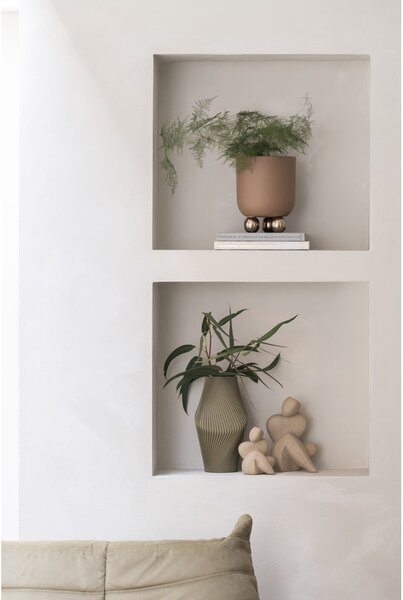 Figurka z żywicy polimerowej (wysokość 14 cm) Abstracto – PT LIVING