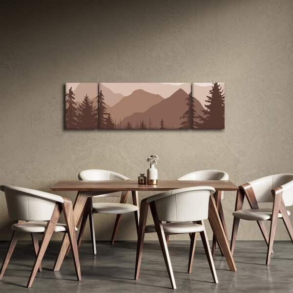Obraz - Góry Brunatne N⁰2 (170x50 cm)