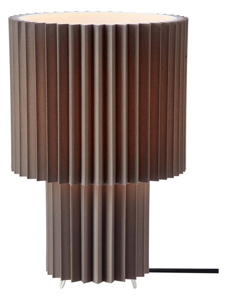 Szara lampa stołowa z tekstylnym kloszem (wysokość 32 cm) Catis – Markslöjd