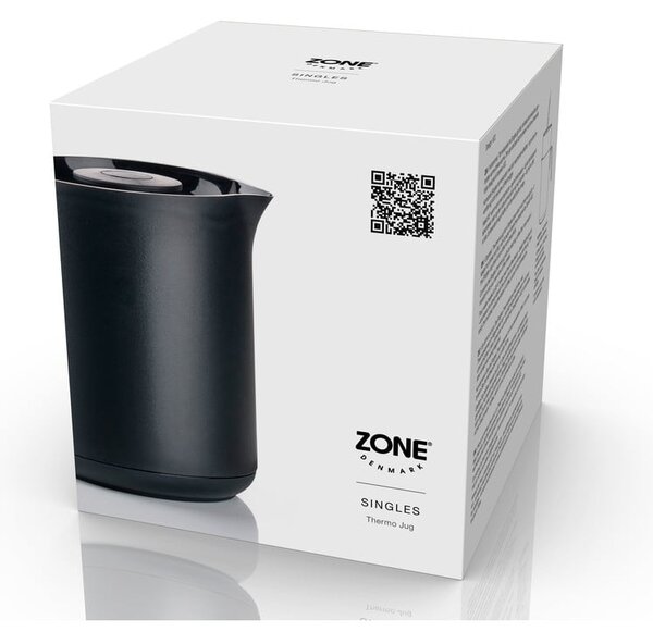 Czarny termos 600 ml Singles – Zone