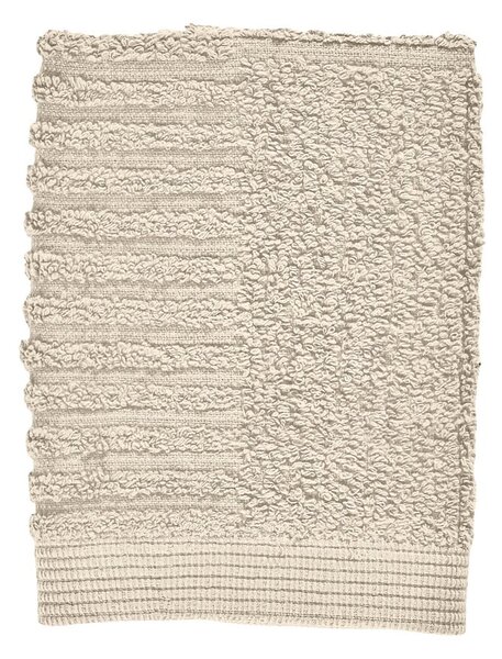 Beżowy bawełniany ręcznik frotte 30x30 cm Classic – Zone